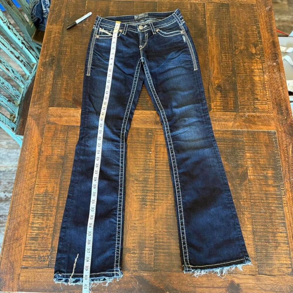 Aaiko Women's Navy and Blue Jeans